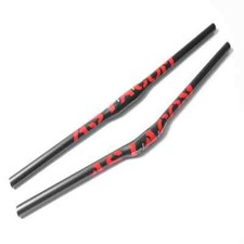 Manubrio bici montagna/trekking/città/pieghevole opaco full fibra di carbonio 31,8*600-740mm