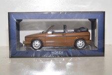 VW GOLF I CABRIOLET BRONCE 1992 METALLIZZATO 1:18 NOREV 188474 MOLTO RARO uno/200