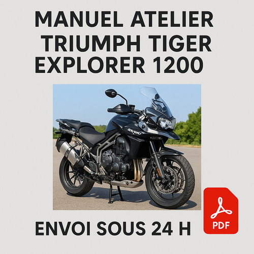 Manuel atelier triumph 1200 - manuel,