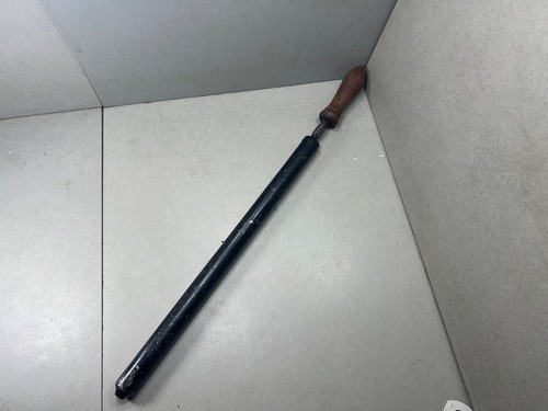 Pompa epoca manico legno - legno, corpo