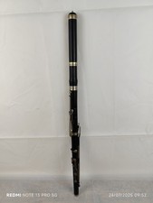 Vecchio Flauto Traverso In Ebano Pietro Piana Milano 10 Chiavi