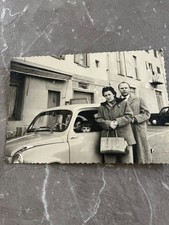 Foto Fiat 600 famiglia Como 1958 epoca fotografia