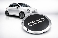 Coprimozzo Fiat 500 133mm Nero