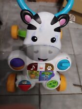 Zebra primi passi Fisher Price con giochi luci e rotelle per bambini gioco