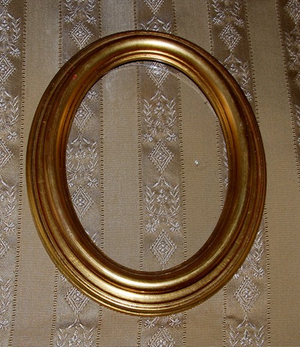Cornice ovale legno - in,