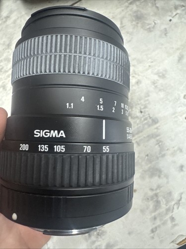 Sigma obiettivo zoom 200 mm - obiettivo,