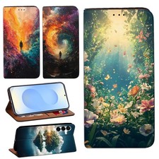 Custodia in pelle per Samsung