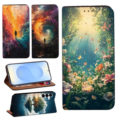Custodia pelle per samsung - in,