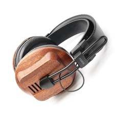 Cuffie audiofile stereo Fostex T60RP con legno di mogano africano con scatola usate