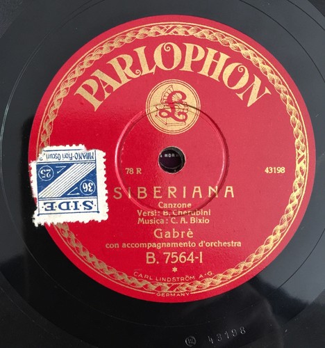Rare 78rpm parlophon - rare,