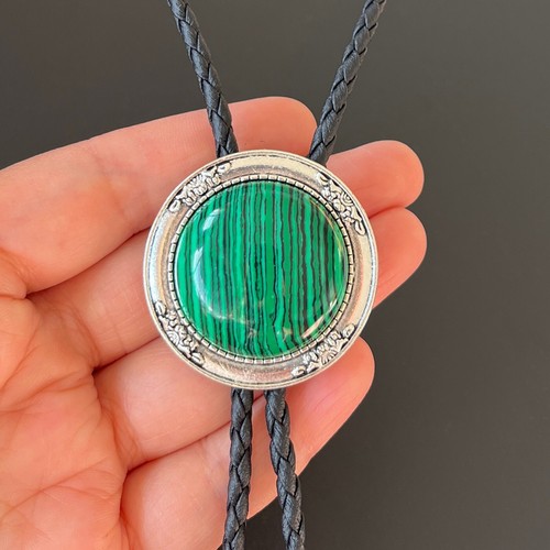 Collana uomo rotonda pietra - collana,