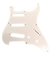 Battipenna Bianco tipo SSS x Chitarra Fender Stratocaster 1 Strato 8 Fori Usato