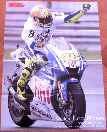 Poster bifacciali 53x70 moto - ,