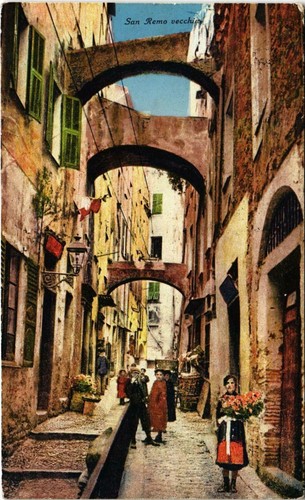 Cpa san remo vecchia - san,