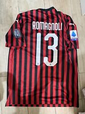 Maglia Romagnoli Milan No Match Worn Shirt No Store