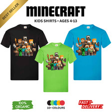 T-shirt maglietta Minecraft