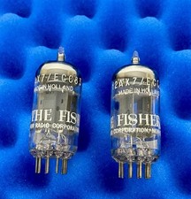 DUE tubi Amperex FISHER ECC83