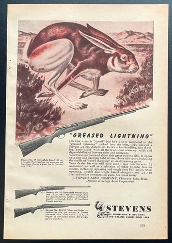 1946 stevens calibro 22 - 1946, .22
