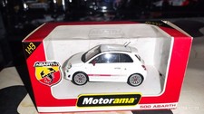 Fiat 500 Abarth bianca  1/43