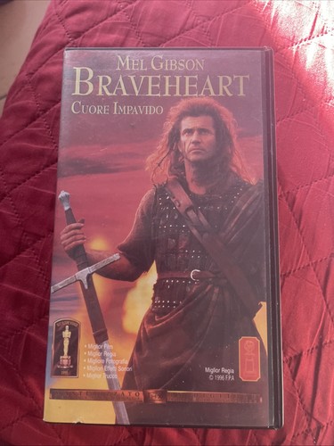 Vhs braveheart - vhs,