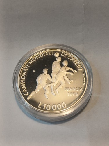 10000 lire argento proof - 10000,
