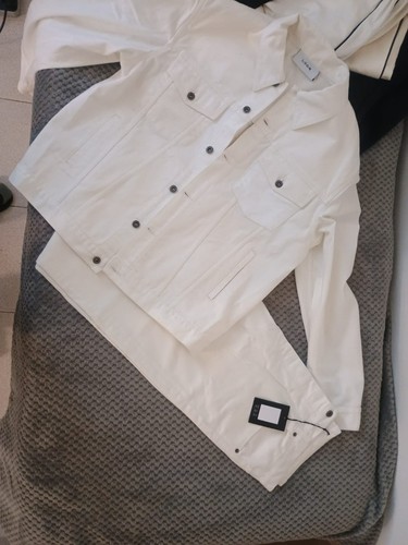 White denim jacket - l-y-o-n,
