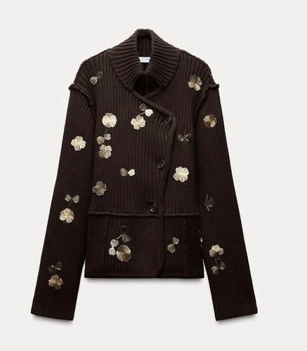 Zara cardigan maglia con - maglia,