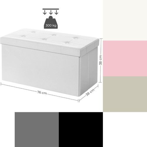 Pouf contenitore doppio - pouf, in