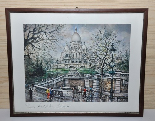 Quadro parigi sacré coeur - parigi,