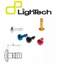 LIGHTECH VITE SGANCIO RAPIDO ERGAL LUNGHEZZA 22mm COLORI VARI CARENE MOTO PISTA