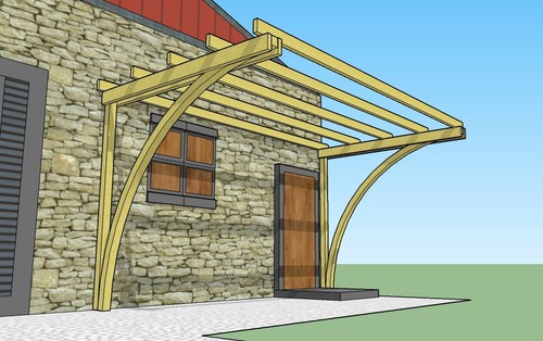 Tettoia con archi - , 2,5x3