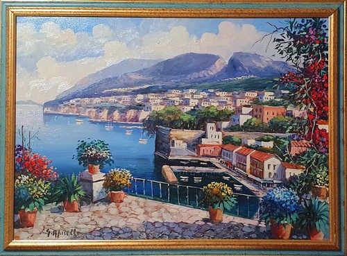 Quadro autore terrazzo - d'autore,