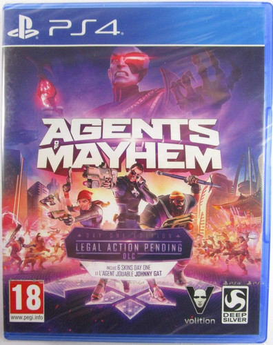 Agents mayhem jeu sony - jeu,