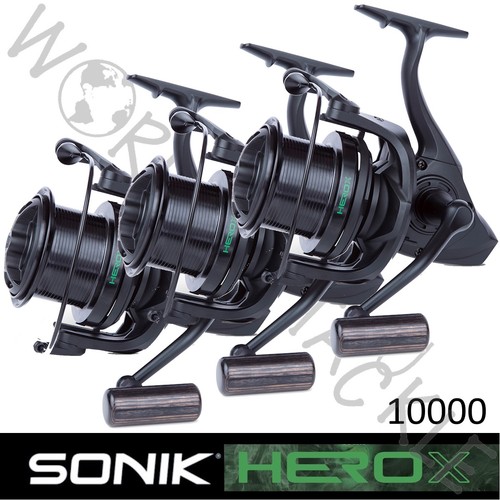 Sonik big pit black reel - x,
