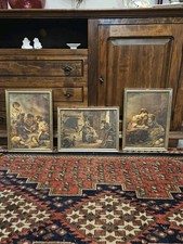 Lotto Di 3 Quadri Stile