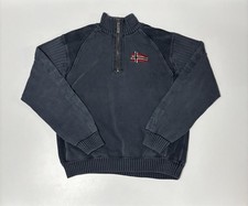 Felpa Napapijri uomo L blu scuro – logo ricamato