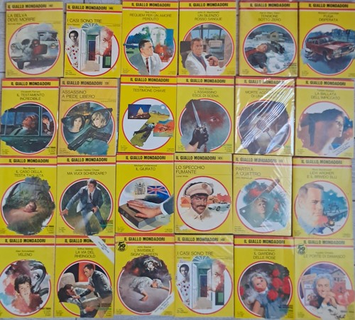 Lotto gialli mondadori - gialli,