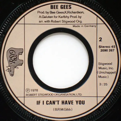 Bee gees stayin alive - bee,