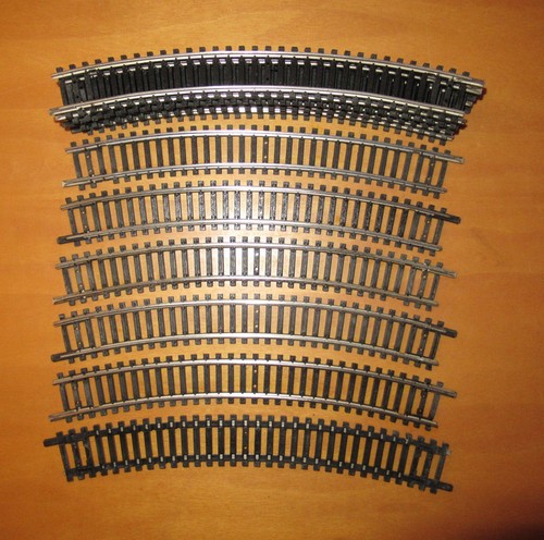Rivarossi binari 12 curve - binari,,