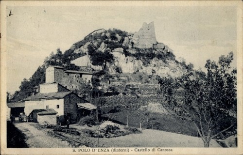 Cartolina canossa emilia - cartolina,