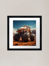 Quadro Monster Truck Mars