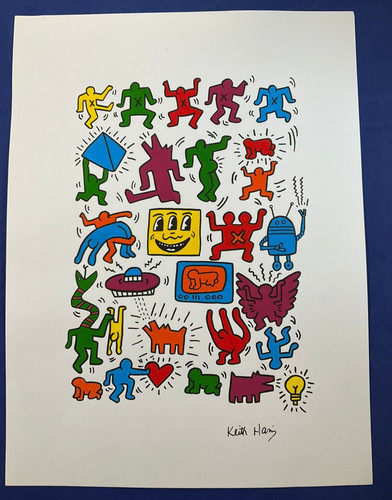 Keith haring disegno - haring, quadro