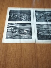 1951 AERONAUTICA FIAT RIORGANIZZAZIONE PRODUZIONE AERITALIA FABBRICA VINTAGE