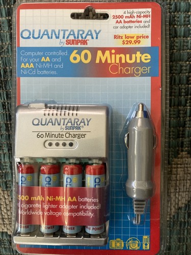 Kit caricabatterie quantaray - caricabatterie,