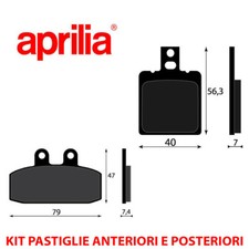 KIT PASTIGLIE FRENO ANTERIORI