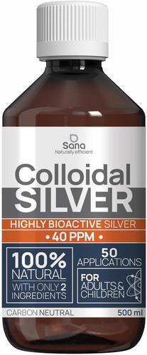 Argento colloidale ppm - argento,