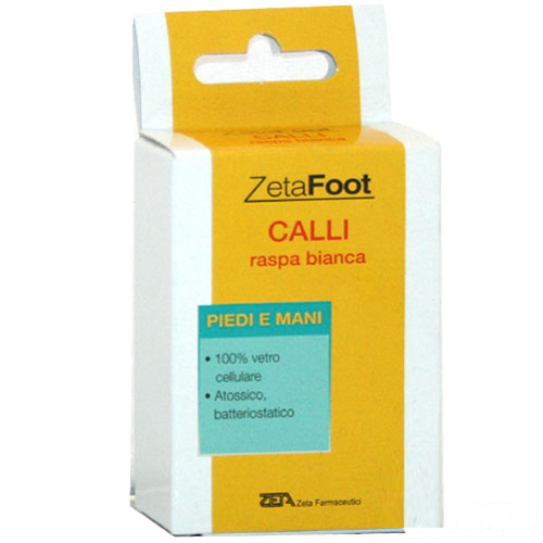 Zetafoot raspa bianca calli - bianca,