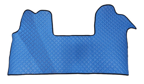 Blu eco pelle tappetini - eco,