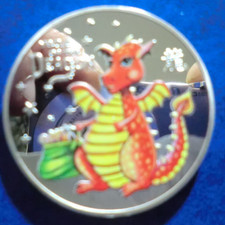 Australia. moneta placcata in