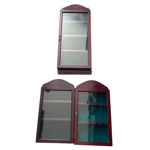 Vintage spoon display cabinet - display,